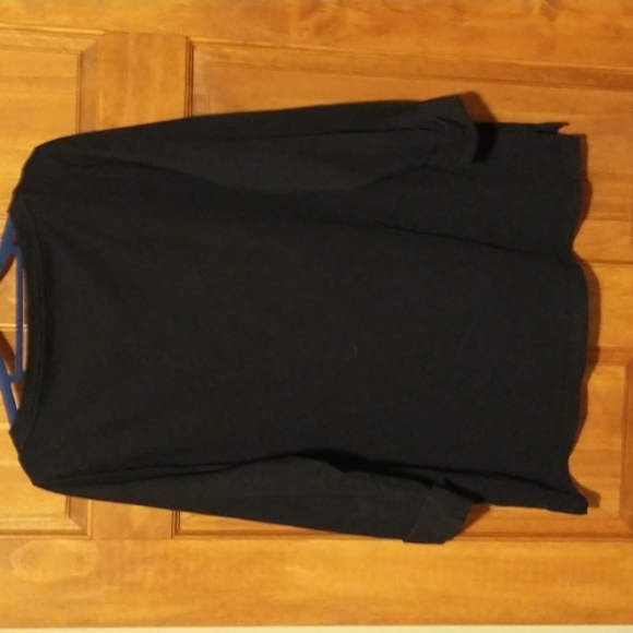Talbots women's size L 3/4 cuffed sleeves postage stamp Tee - Picture 7 of 11